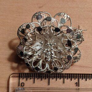 Siler Filigree Brooch